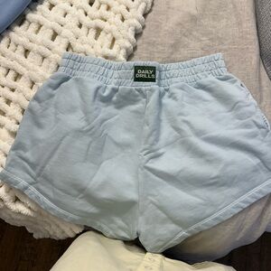 Daily Drills Sky Blue Athletic Shorts